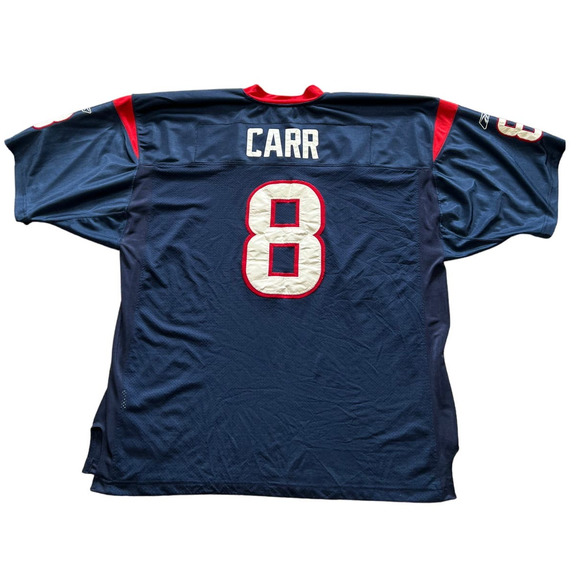 Vintage Reebok NFL Houston Texans David Carr #8 Jersey Size 2XL - Picture 2 of 13